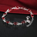 Bracelete Cordão Torcido em Prata 925