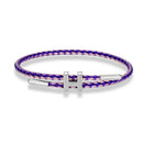 Bracelete de Cordão em H