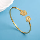 Bracelete Luxuoso Unissex Five-Leaf Flower