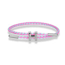 Bracelete de Cordão em H